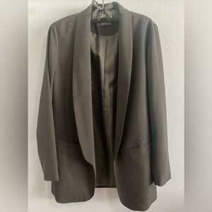 Open Front Black Blazer By ONLY Size 8 (US) in excellent preowned condition
